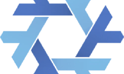 The NixOS logo.
